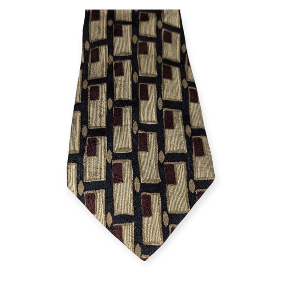 Roundtree & Yorke All Silk Men's Tie - Picture 1 of 8